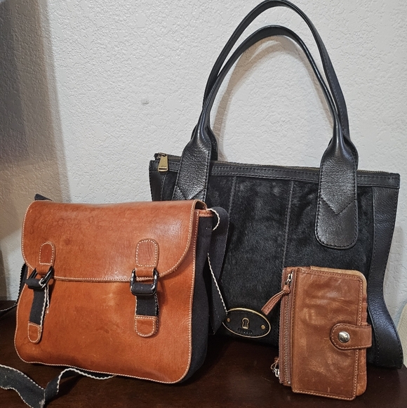 Fossil Handbags - Leather Bag Bundle